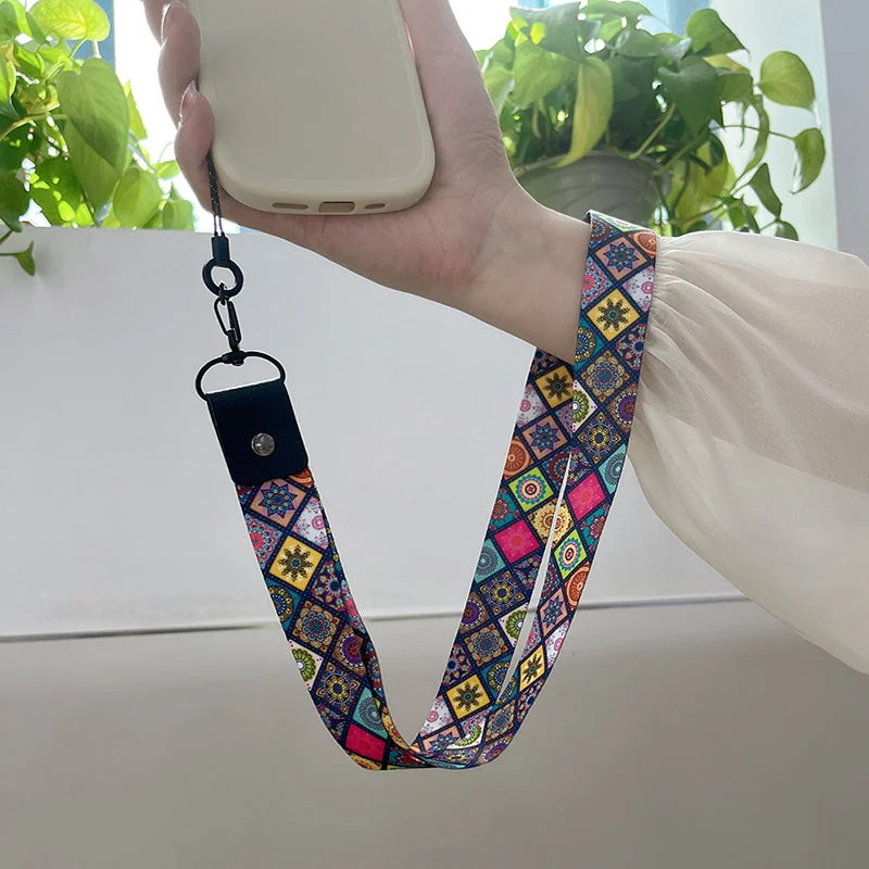 Mobile Phone Straps Vintage Hanging Rope Anti-lost Lanyard