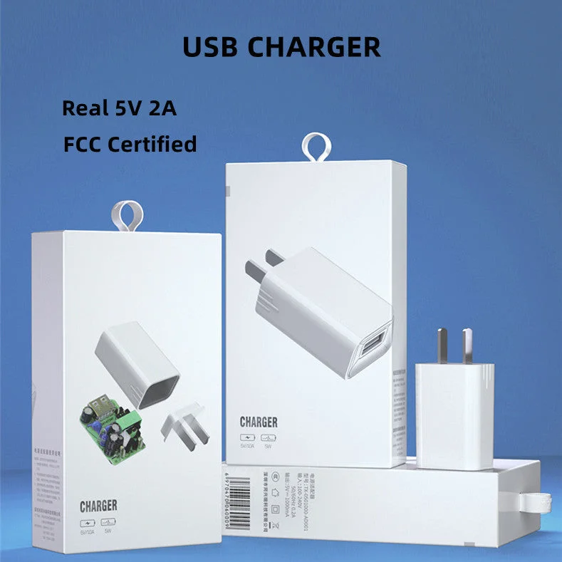 5V 2A FCC Proved Universal USB Travel wall fast chargers