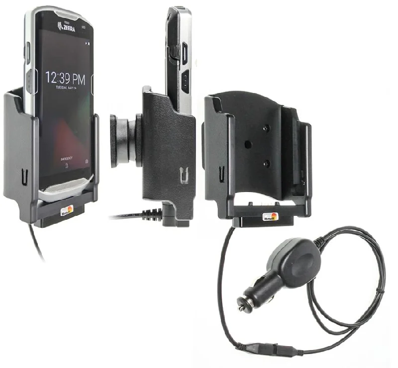 Charging Cradle with Cigarette Lighter Adapter for Zebra TC51/TC52/TC56/TC57 - Bare Device