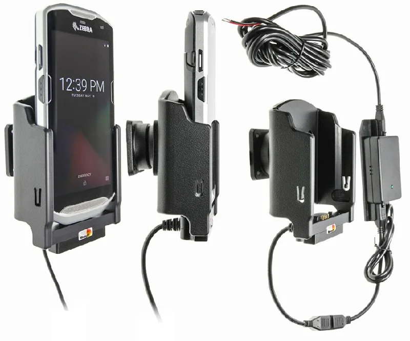 Charging Cradle with Hard-Wired Power Supply for Zebra TC51/TC52/TC56/TC57 - Bare Device