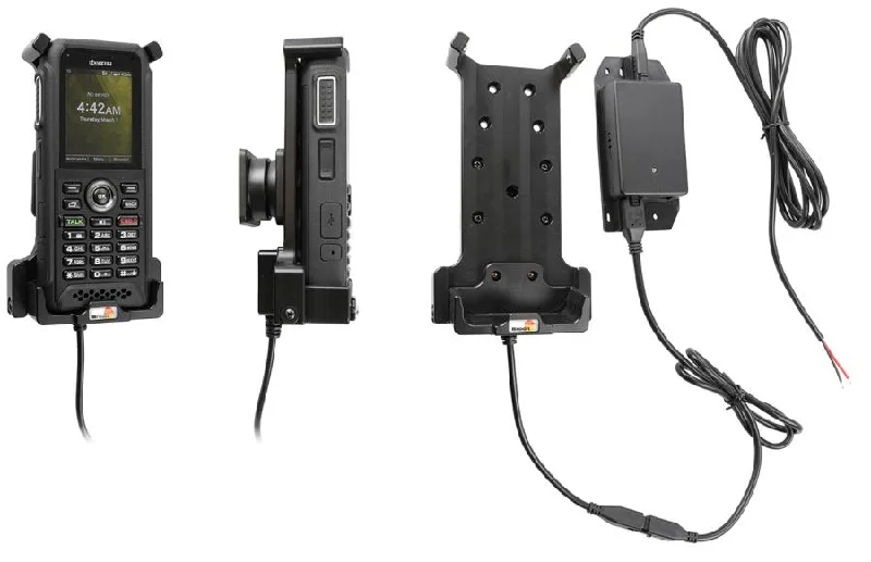 Vehicle Cradle with Hard-Wired Power Supply