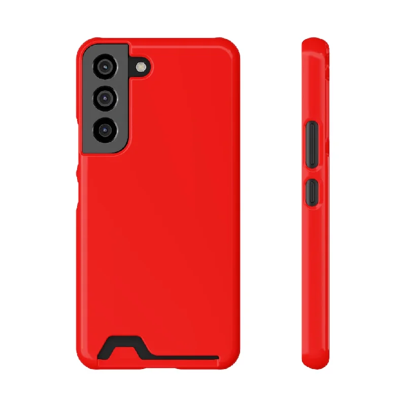 Candy Apple Red Samsung Case (Card)