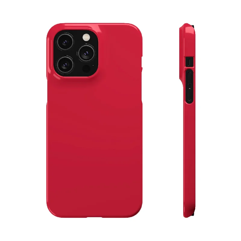 Cardinal Red iPhone Case (Slim)