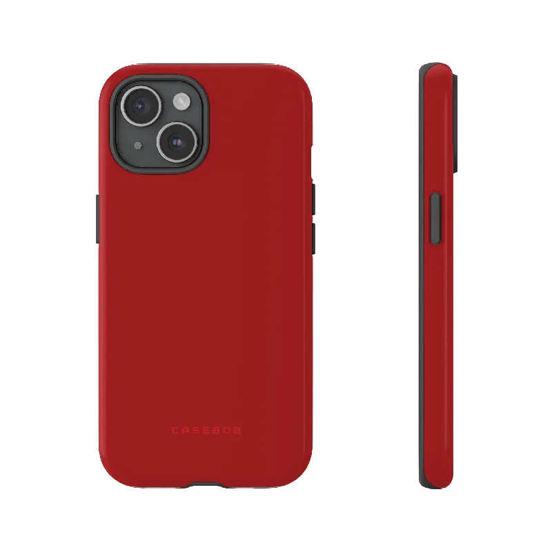 Carnelian Red - Protective Phone Case