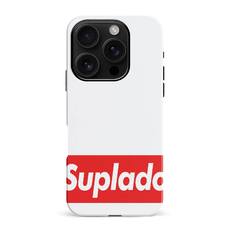 Filipino Suplado Phone Case - White