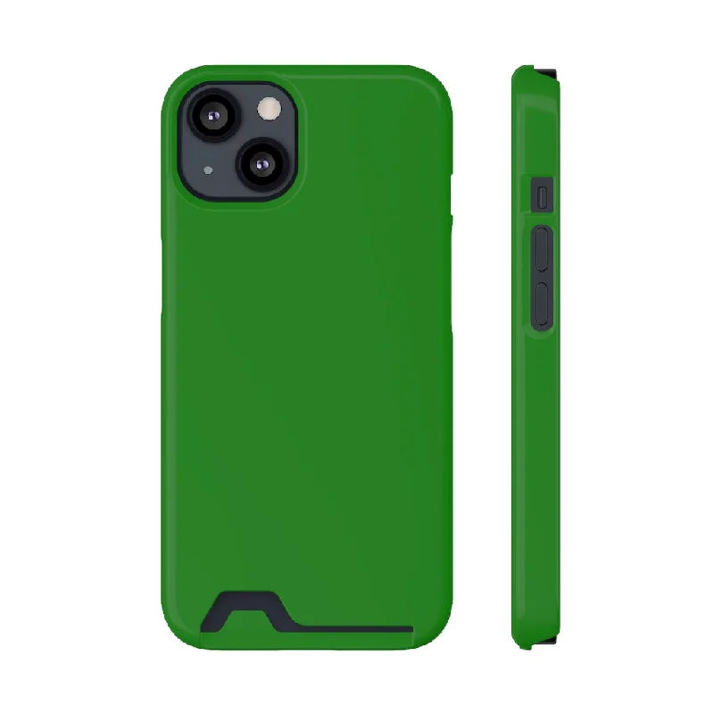 India Green iPhone Case (Card)