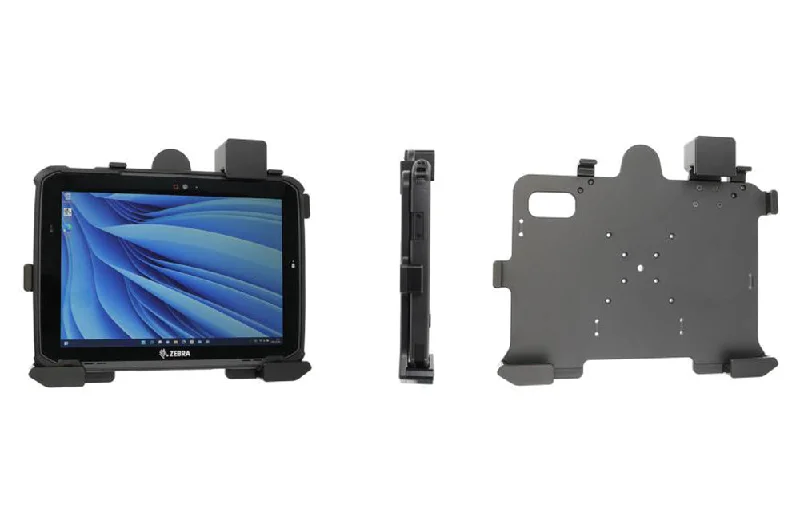 Non-Charging Cradle with Spring Lock for Zebra ET80/ET85 with Rugged Boot