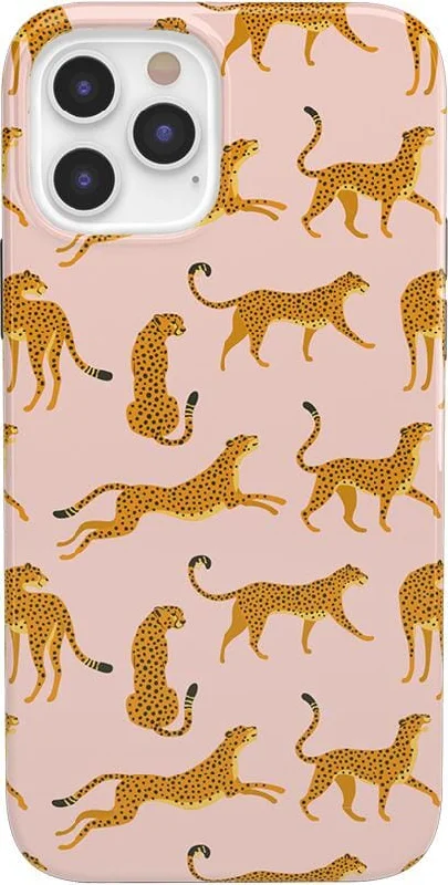 On the Prowl | Pink Leopard Print Case