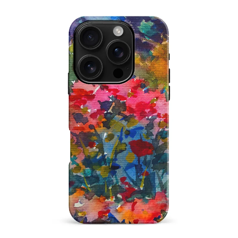 Painted Wildflowers Phone Case