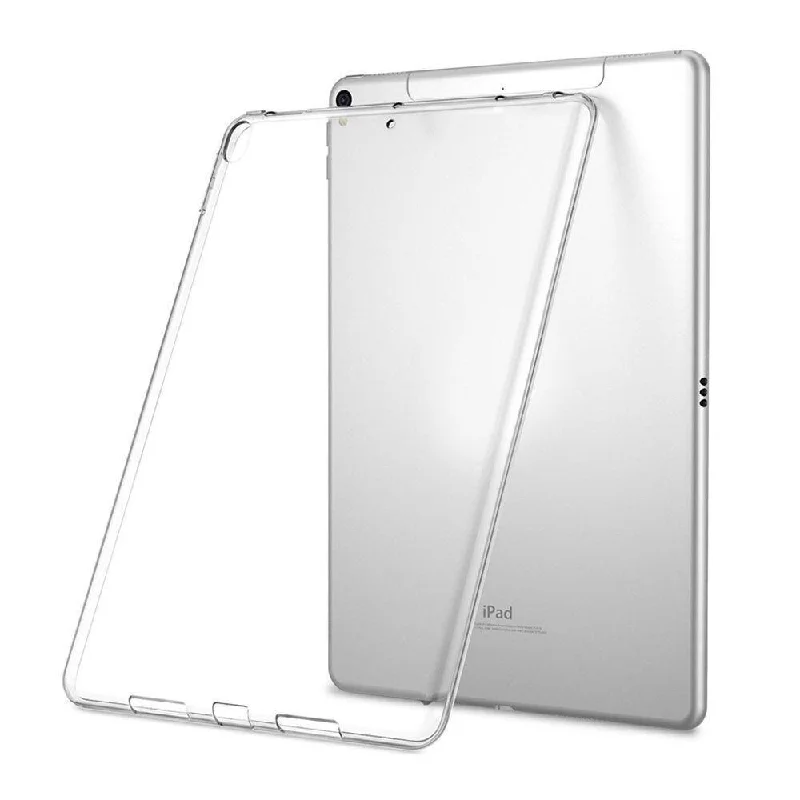 Silicon Case For iPad Pro 11 12.9 2018 9.7 Clear Transparent Case Soft TPU Bumper Cover Tablet Case For iPad 2 3 4 5 6 Air Mini