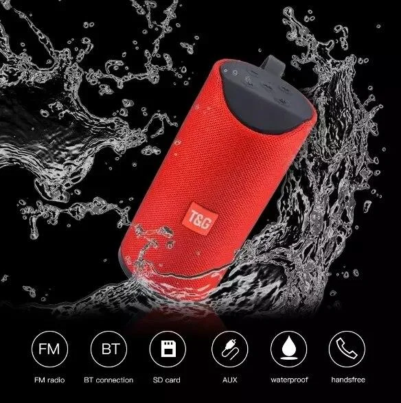 TG-113 Waterproof Column Bluetooth Wireless Speakers Extra Bass Acoustic Xtreme Boombox Bluetooth Speaker T&G Charge 4 GO2 Pulse