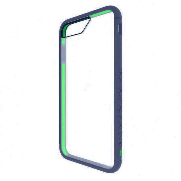 BodyGuardz Contact iPhone 7 Plus 8 Plus Blue Clear Case