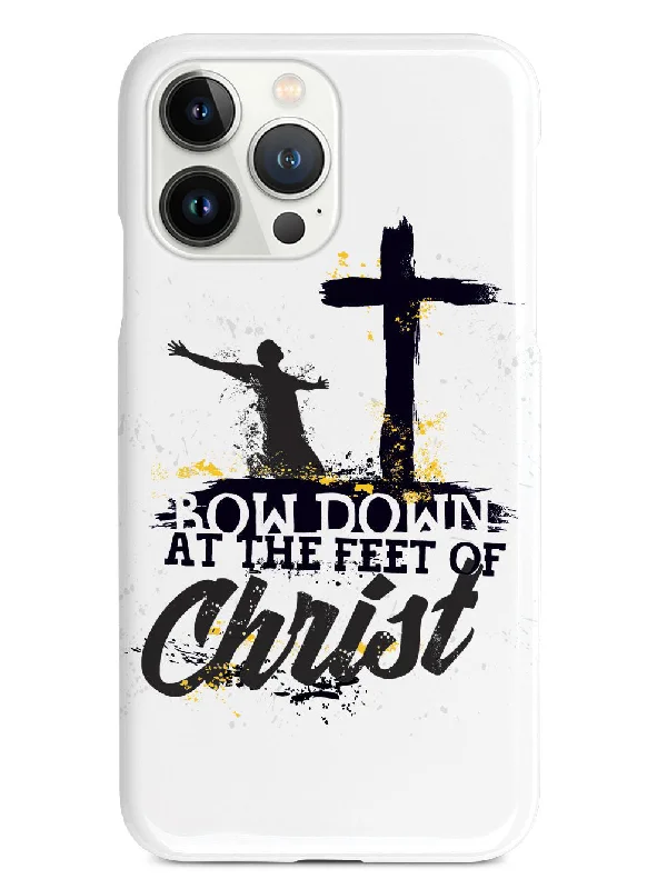 Bow Down At The Feet Of Christ - White Case