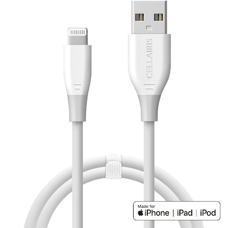 Charge Cable - 3FT USB-A to MFi Lightning 18W White (C89 Chip) Cables