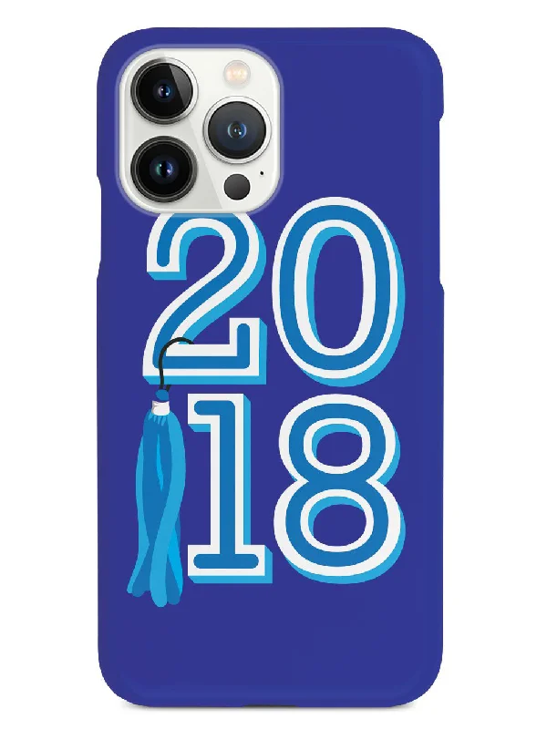 Class of 2018 - Blue - Black Case