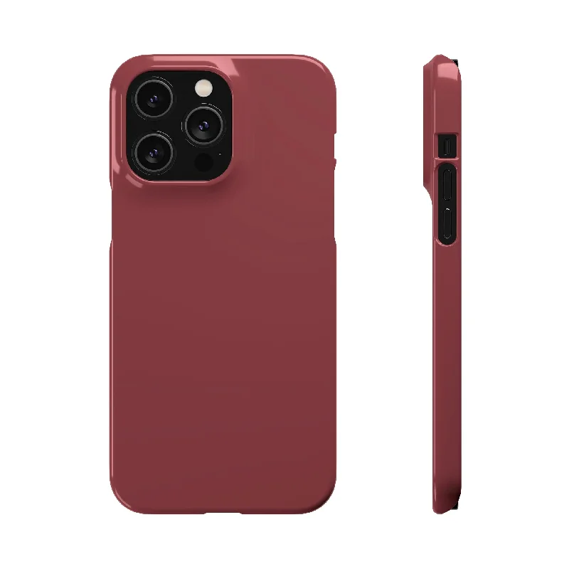 Cordovan Purple iPhone Case (Slim)