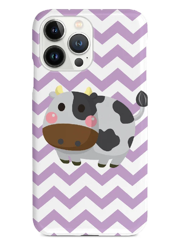 Cow Chevron Pattern Case