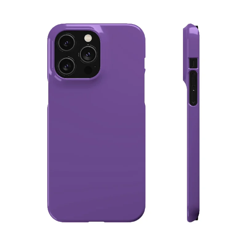 Dark Lavender iPhone Case (Slim)