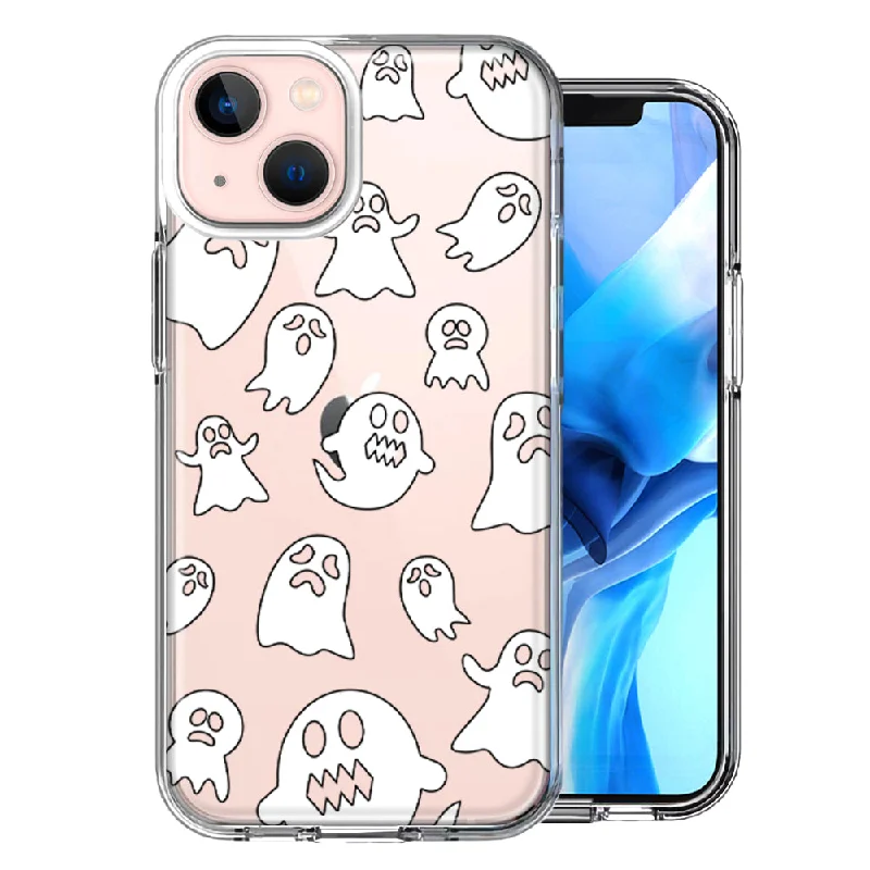 For Apple iPhone 15 Halloween Spooky Ghost Case Cover