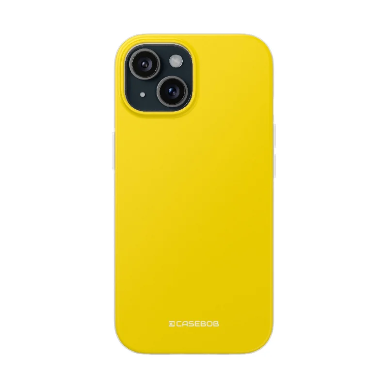 Golden Yellow | Phone Case for iPhone (Flexible Case)