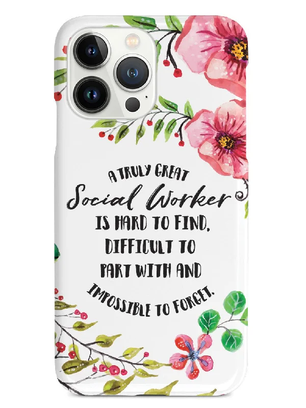 Great Social Worker - White Case