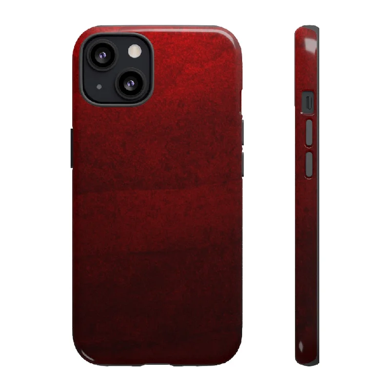 Grunge Red - Protective Phone Case