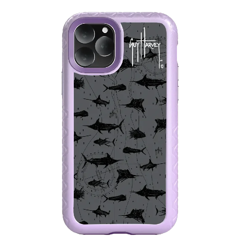 Guy Harvey Fortitude Series for Apple iPhone 11 Pro Max - Black Scribbler