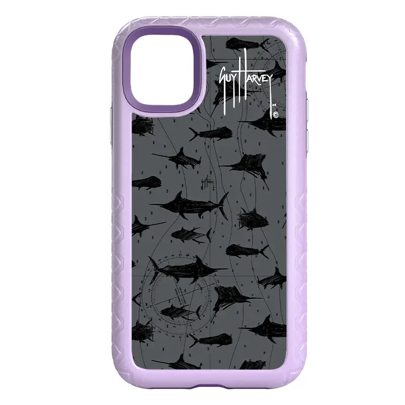 Guy Harvey Fortitude Series for Apple iPhone 11 - Black Scribbler