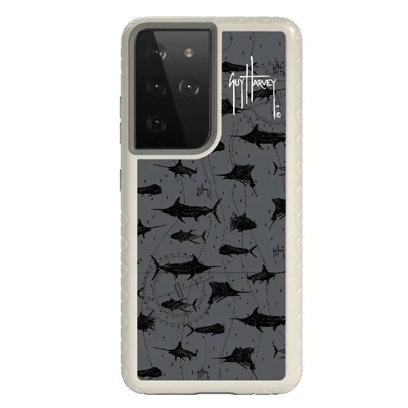 Guy Harvey Fortitude Series for Samsung Galaxy S21 Ultra - Black Scribbler