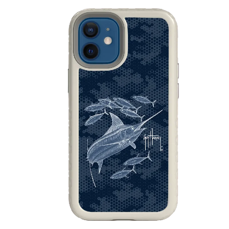 Guy Harvey Fortitude Series for Apple iPhone 12 Mini - Blue Camo