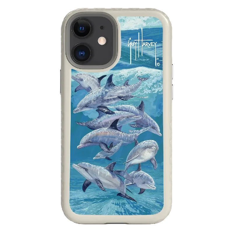 Guy Harvey Fortitude Series for Apple iPhone 12 Mini - Bottlenose Dolphins