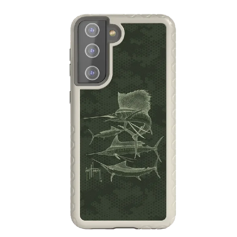 Guy Harvey Fortitude Series for Samsung Galaxy S21 - Green Camo