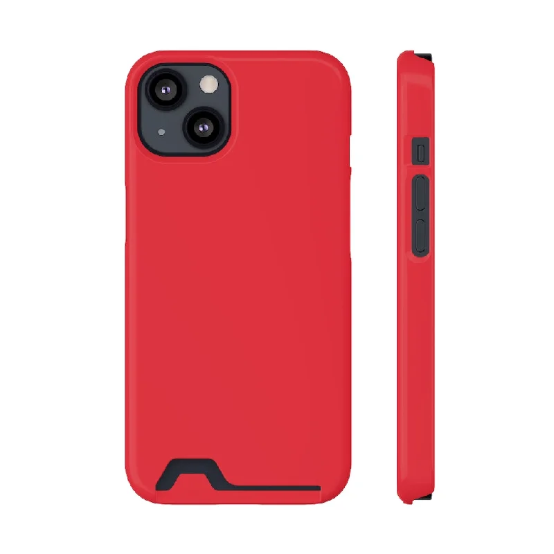 Imperial Red iPhone Case (Card)