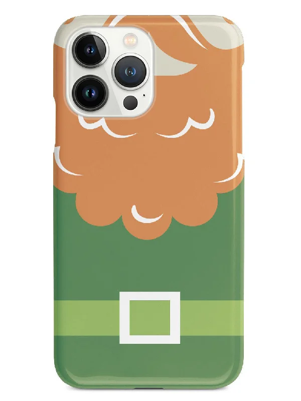 Leprechaun Face - Black Case