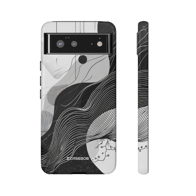 Monochrome Elegance - Phone Case for Google Pixel