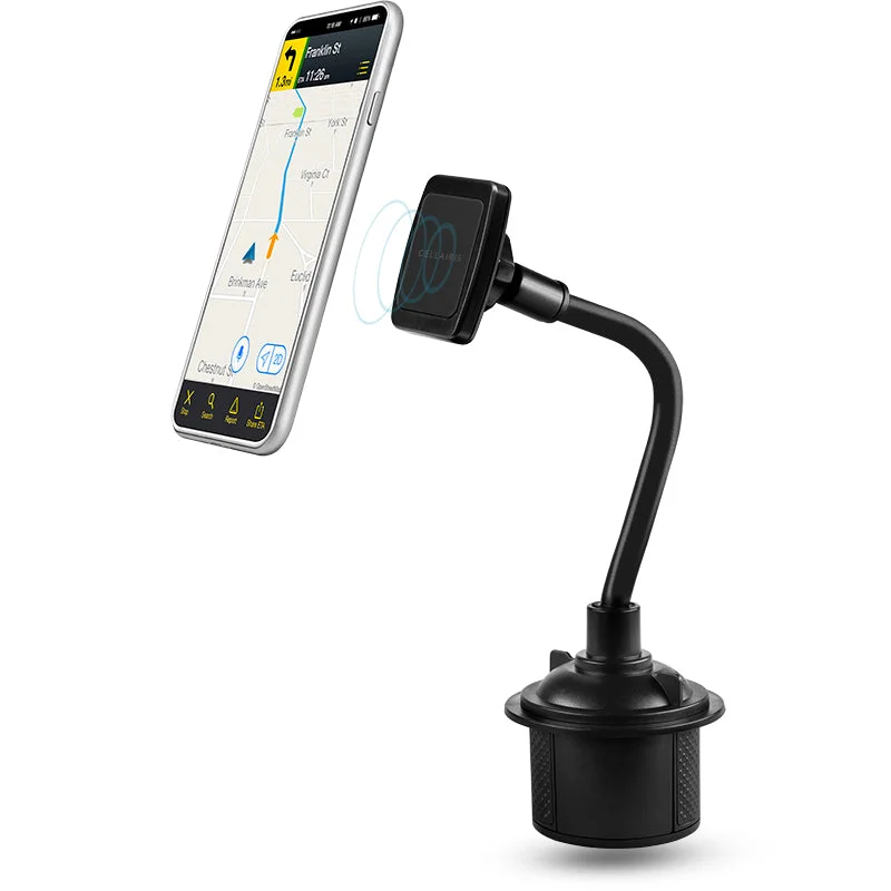 Mount - Cup Holder Magnetic Phone Size Mounts/Stands