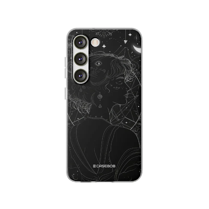 Mystic Starlit Serenity | Flexible Phone Case for Samsung Galaxy