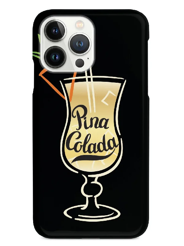 Pina Colada Lettering - Black Case