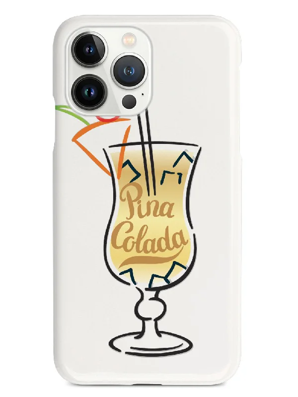 Pina Colada Lettering - White Case