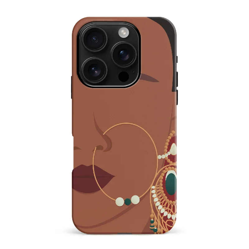 Punjabi Kudi Indian Phone Case - Brown