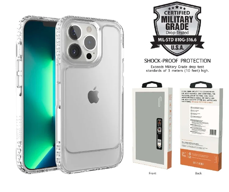 Ugly Rubber U-Model Bumper Clear Case for iPhone 13 Pro