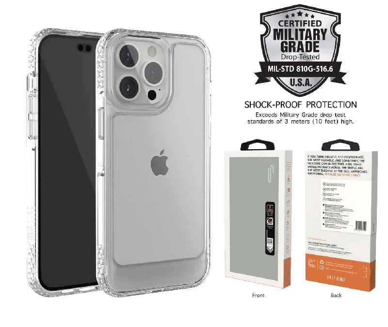 Ugly Rubber U-Model Bumper Clear Case for iPhone 14 Pro Max