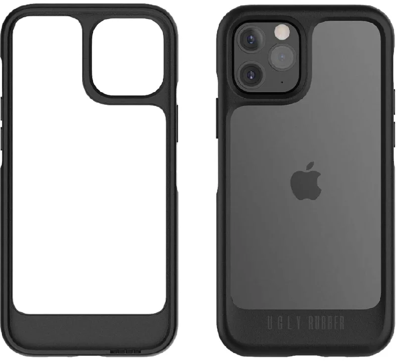 Ugly Rubber U-Model for iPhone 12 Pro Max Black Case