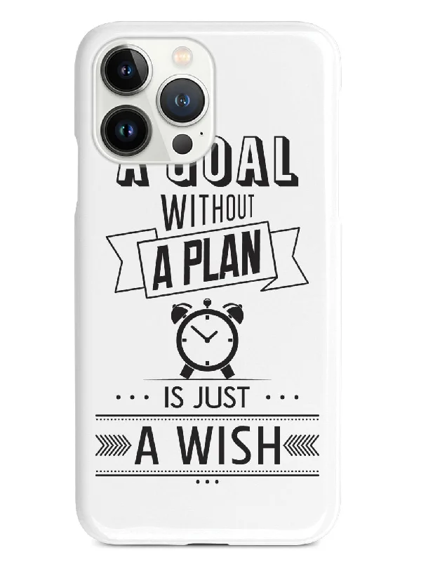 A Goal Without A Plan - White Case