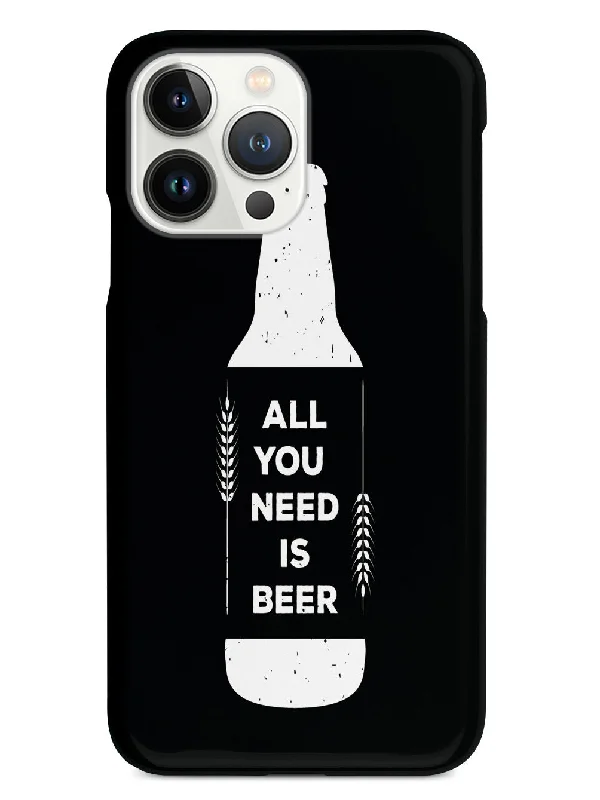 All You Need is Beer - Black Case