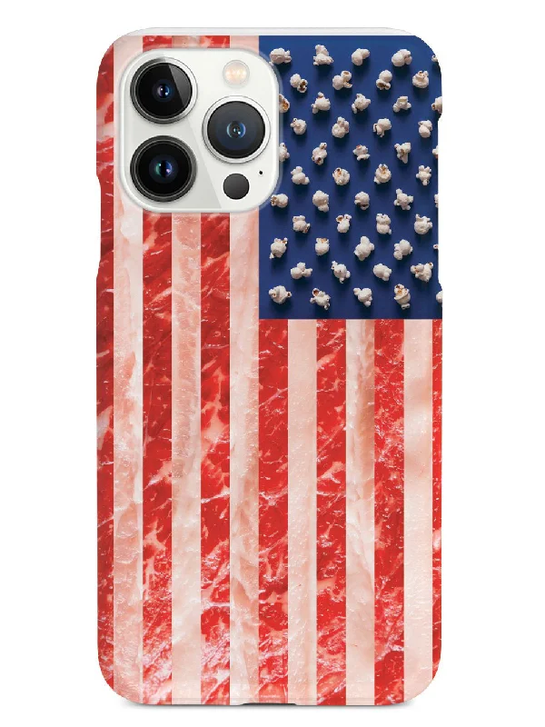 American Food Flag - White Case