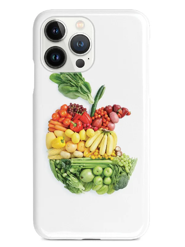 An "Apple" A Day - Fruits and Vegetables - White Case