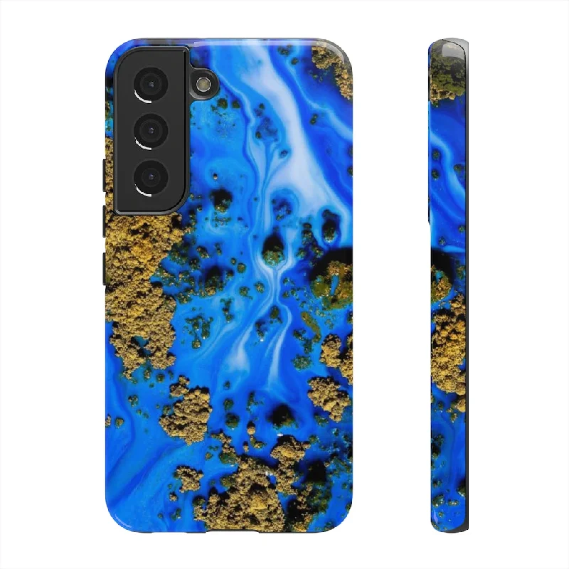 Blue River Ink Art Android Case - Protective Phone Case