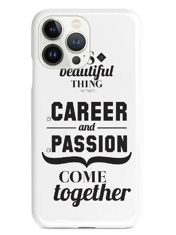 Career and Passion Come Together - White Case