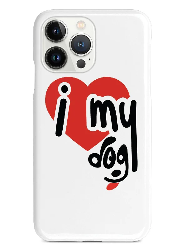 I Heart My Dog - White Case